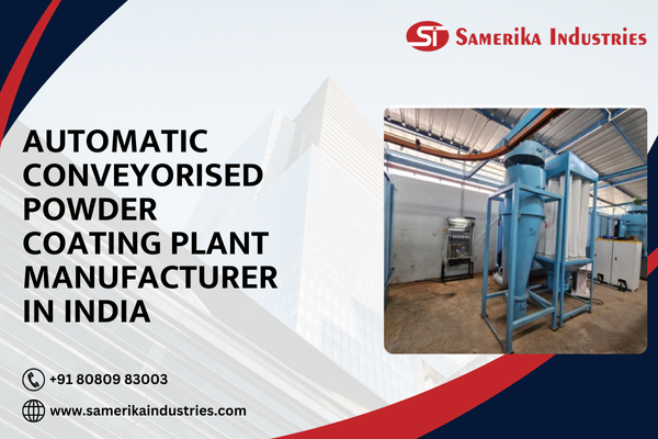 Automatic conveyorised powder coating plant manufacturer in India