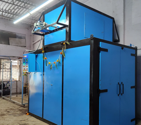 Gas Fired Powder Coating Oven